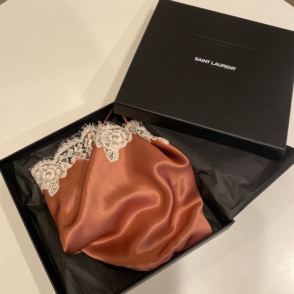 Saint Laurent Silk lace cami - Picture 6 of 14